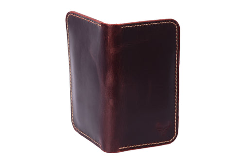 Cuerounico Mini Long Wallet – Bordo